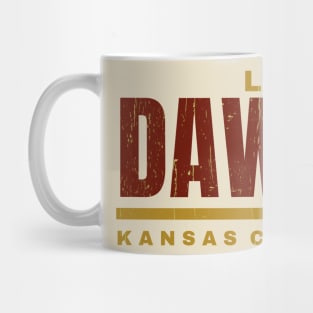 len dawson typography Mug